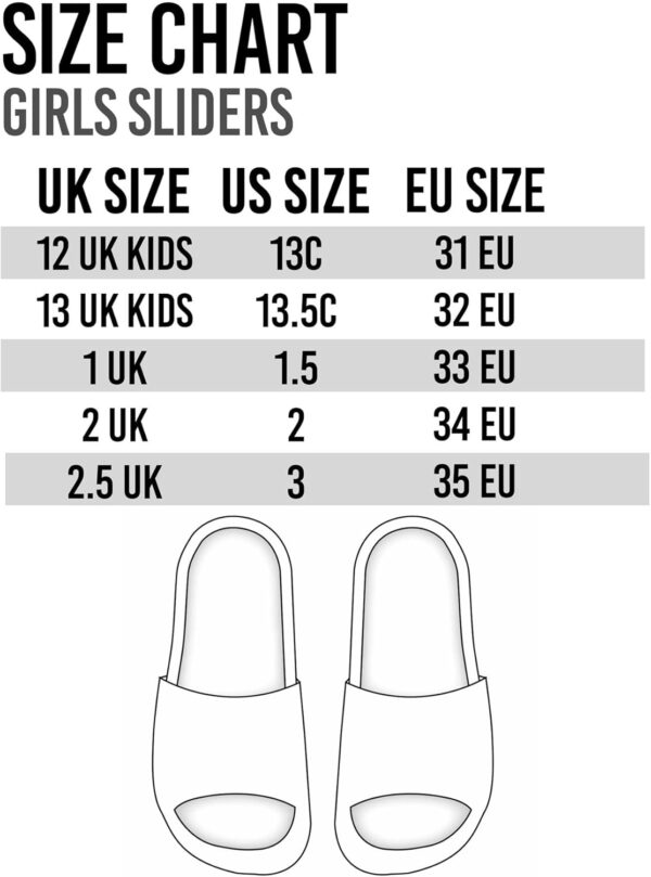 Pusheen Girls Sliders | Brown Moulded Ridge Bottom Sandals For Kids | Cartoon Tabby Cat Cute Beachwear & Summer Pool Shoes | Slip-on Footwear Merchandise Gift for Children - Image 2