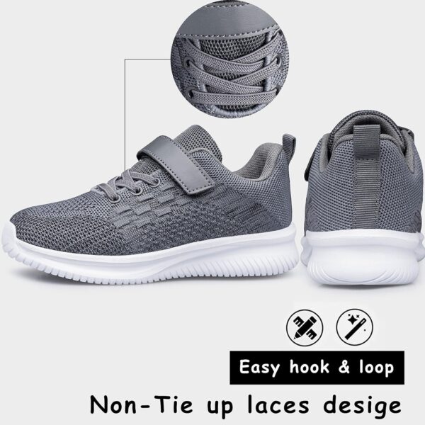 Boys Girls Trainers Kids Shoes Unisex Lightweight Breathable Athletic Running Tennis Fitness Sneakers for Toddler/Little Kid/Big Kid - Image 4