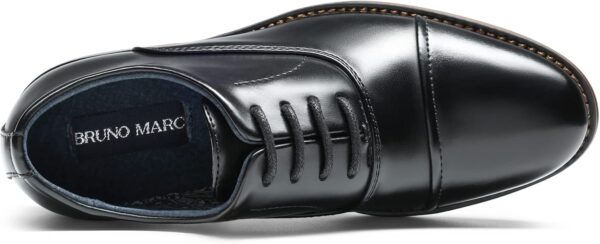 Bruno Marc Boy's Classic & Comfort Oxfords, Kids Cool Lace-Up Dress Shoes, School Shoes (Toddler/Little Kid/Big Kid) - Image 4