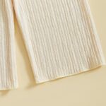 Baby Girl Summer Outfits Toddler Crochet Ruffle Sleeveless Camisole Tops Pants Set Kids Fashion Clothes Sets - Image 6