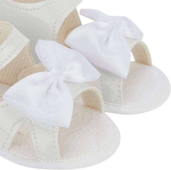 Baby Sandals - Baby Girl Sandals, Soft Sole Baby Pram Shoes For Summer, Baby Girl Pre Walker Shoes, Baby Girls Shoes for Holidays, Made in the UK - Image 3