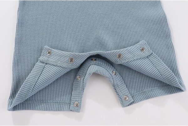 Unisex Short Sleeve Baby Romper 2 Pack Cotton Solid infant Boy Girl Jumpsuits Soft New Born Clothes - Image 7