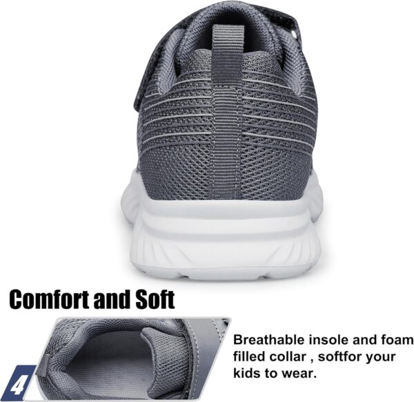 Boys Girls Trainers Sneakers for Kids Running Tennis Shoes for Toddler/Little Kid/Big Kid - Image 5