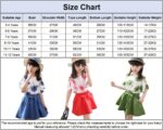 Girls Summer Flower Clothes Set Ruffle Sleeve T-Shirts and Mini Skirt 2Pcs Outfits for Age 3-12 Years - Image 7
