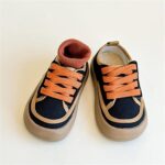 Canvas Shoes Kids 28, Children's Shoes Sports Shoes Girls Boys Walking Shoes Single Shoes Summer Non-Slip Indoor Shoes Leisure Shoes Comfortable Casual Children's Shoes Loafer, black, 31 - Image 2