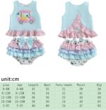 Toddler Baby Girl Summer Cute Outfits Ruffled Backless Sleeveless Tank Tops Tutu Bloomers Shorts Sets - Image 6