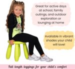 FUTURO FASHION Girls Children Full Length Plain Cotton Leggings Cycling Casual Wear Infant Trousers Leggings Solid Tights Pants for Kids - Image 3
