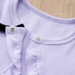 Naiyafly Baby Girl Dress With Cardigan Clothes Set Toddler Girls Long Sleeve Bow Button Cardigan + Sundress Suit Kids Knitted Cropped Sweaters Tops Dress 2 Piece Outfits 1-5 Years - Image 7