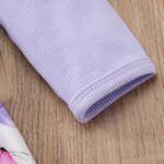 Naiyafly Baby Girl Dress With Cardigan Clothes Set Toddler Girls Long Sleeve Bow Button Cardigan + Sundress Suit Kids Knitted Cropped Sweaters Tops Dress 2 Piece Outfits 1-5 Years - Image 9