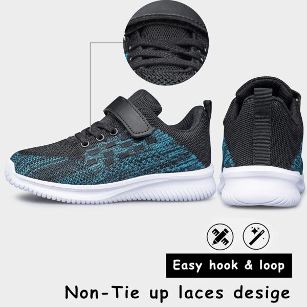 Boys Girls Trainers Kids Shoes Unisex Lightweight Breathable Athletic Running Tennis Fitness Sneakers for Toddler/Little Kid/Big Kid - Image 4