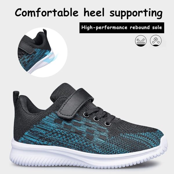 Boys Girls Trainers Kids Shoes Unisex Lightweight Breathable Athletic Running Tennis Fitness Sneakers for Toddler/Little Kid/Big Kid - Image 5