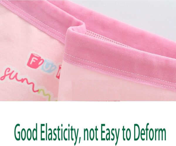 Girls' Knickers 12 Pack Girls Underwear Comfortable Briefs Girls Cotton (2-9 Years) - Image 5