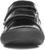 Kickers Kody Girls Black Leather School Shoe - Image 3