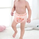 4Pcs Toddler Underwear, Infant Baby Girl Cute Bloomer Knickers, Cotton Comfortable Bloomer, Soft Breathable Shorts Panties Underwear Diaper Covers - Image 4