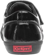 Kickers Kody Girls Black Leather School Shoe - Image 5