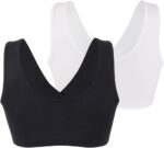 COLOMI Maternity Nursing Bra Wireless Cotton Breastfeeding Bra for Sleep - Image 3