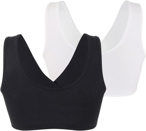 COLOMI Maternity Nursing Bra Wireless Cotton Breastfeeding Bra for Sleep - Image 3