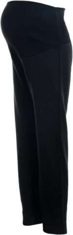 Elizabeth Brown Maternity Women's Bootcut Over Bump Maternity Trousers Black (26-28 Regular)