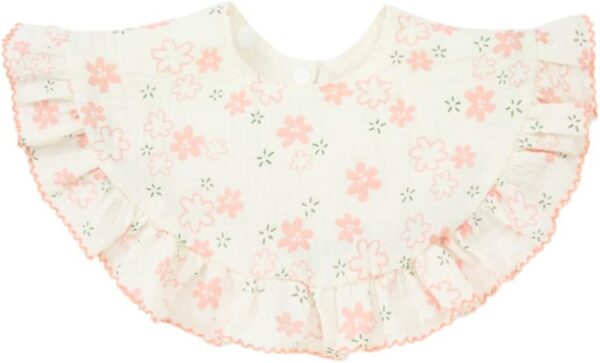 Nishine 4 pcs Unisex Baby Muslin Bandana Drool Bibs 360 Degree Rotatable Cotton Teething Feeding Drooling Bibs for Boy Girl - Image 2