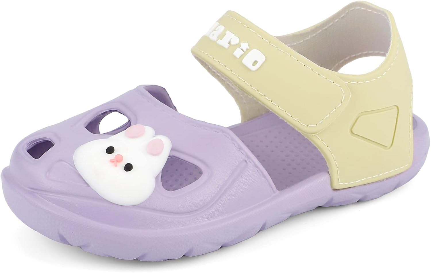 511QoeRoevL._AC_SL1500_.jpg Cheerful Mario Toddlers Boys Girls Sandals Garden Shoes Clogs Little Kids Beach Pool Shoes in Summer - Image 1