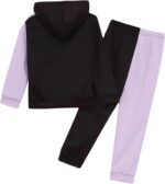 MSemis Kids Girls Butterfly Print Hoodie Sweatshirt with Trousers Clothes Set Fall Winter Warm Outfit - Image 6