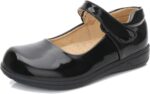 Lnafan Girls’ Cute School Uniform Dress Shoes Princess Mary Jane Flats(Toddler/Little Kid/Big Kid)