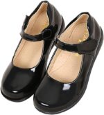 Lnafan Girls’ Cute School Uniform Dress Shoes Princess Mary Jane Flats(Toddler/Little Kid/Big Kid) - Image 2