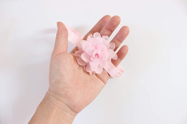 17 colors 2pcs Newborn Girls Chiffon Bloomer & Headband Set Newborn Photo Prop Baby Girl Cake Smash Outfit - Image 2