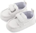 MASOCIO Baby Boys Moccasin Shoes Infant First Walking Soft Sole Casual Flats Shoes
