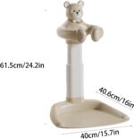 Baby Bath Stand, Baby Bath Support Anti-Slip Base Standing up, Portable Bath Helper Bathing Seat Chair Handle Sturdy for Bathroom Mother - Image 5