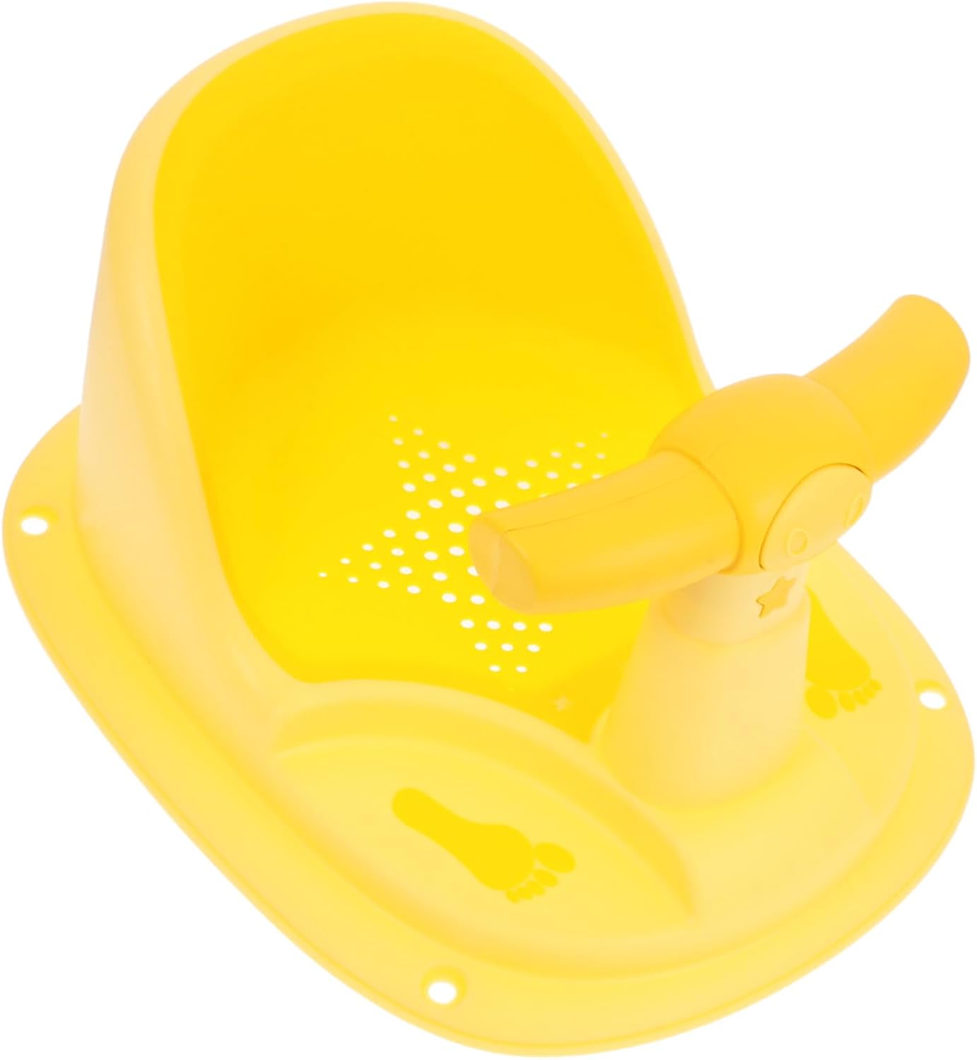 51B7hdRw4lL._AC_SL1500_.jpg GARVALON Baby Bath Seat Secure Sturdy Bathing Chair Toddler Shower Seat for Bathing - Image 1