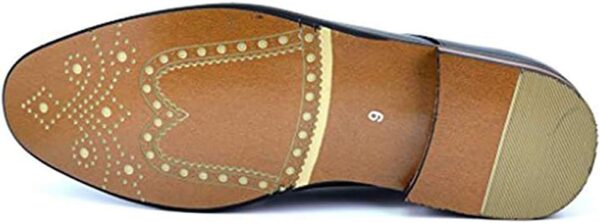 Bruno Marc Mens Oxfords Shoes, Men's Lace-ups Formal Dress Derby, Leather Shoes for Men in Smart Cacual Shoes for Walking, Parade, Brogues, Suit, Wedding - Image 5