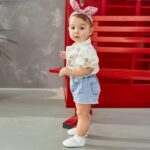 MASOCIO Baby Girl Shoes Mary Jane Infant Anti Slip First Walking Shoes - Image 3