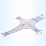 Coo11 Baby Bath Seat Support Pad, Adjustable Net for Bathtub, Non-Slip Universal Bath Seat Cushion Baby Accessories, Safety Four-Pointed Buckle Floating Bathing for Newborn (Blue) - Image 5