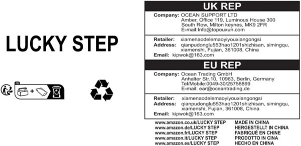 Lucky Step Kid's Slip On Sneaker Comfort Casual Running Tennis School Low Top Sneaker Strap Athletic Walking Shoes for Children/Boys/Girls - Image 10