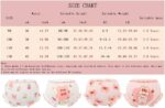 4Pcs Toddler Underwear, Infant Baby Girl Cute Bloomer Knickers, Cotton Comfortable Bloomer, Soft Breathable Shorts Panties Underwear Diaper Covers - Image 5