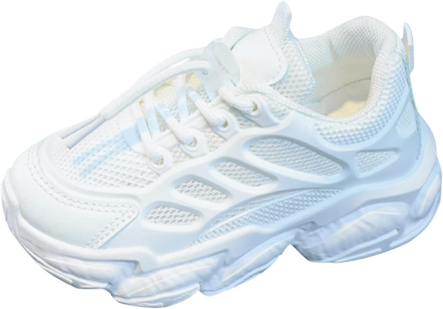 51K0uMefEyS._AC_SL1500_.jpg WWricotta Girls Toddler Mesh Kids Leather Sport Children Shoes Boys Baby Boy's shoes Girls Athletic Slides Sandals Little Year - Image 1