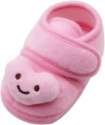 IQYU Newborn First Hiking Shoes Baby Girls Boys Toddler Shoes Girls Baby Shoes 0 6 Months Cotton Shoes Crawling Shoes Newborn 0 3 Months First Walking Shoes Baby Christening Shoes