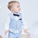 famuka Baby Boys Gentleman Suits Kids Tuxedo Clothing Set - Image 5