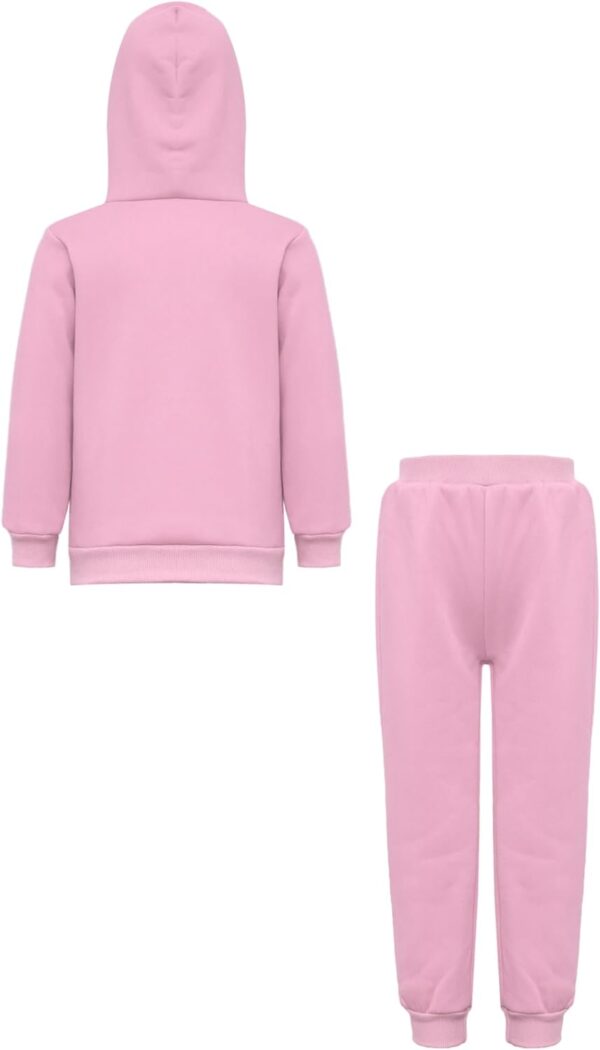 Kvysinly Girls Clothes Rainbow Print Long Sleeve Hoodie Tops with Stretch Pants Spring Fall Winter Outfits - Image 4