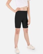 Auranso Girls Cycling Shorts 5-12 Years PE Dance Short Leggings Kids Summer Over Knee Half Length Cycle Shorts 3 Pack - Image 6