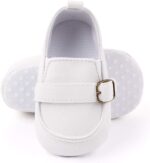 MASOCIO Baby Boys Moccasin Shoes Infant First Walking Soft Sole Anti-Slip Casual Flats Crib Shoes - Image 5