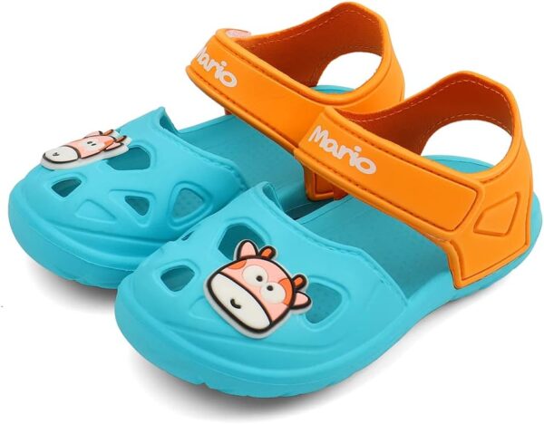Cheerful Mario Toddlers Boys Girls Sandals Garden Shoes Clogs Little Kids Beach Pool Shoes in Summer - Image 2