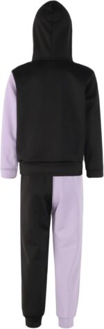 MSemis Kids Girls Butterfly Print Hoodie Sweatshirt with Trousers Clothes Set Fall Winter Warm Outfit - Image 2