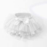 Beganly Baby Girls Soft Fluffy Ruffles Tulle Skirt with Diaper Cover Toddler Princesses Party Tutu Sets with Flower Headband - Image 2