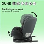 Nania - Dune Car seat 360° Swivel I-Size 40-150 cm - Evolutive from Birth to About 12 Years - Group 0+/1/2/3 - isofix attachments - Side Protectors - Image 7