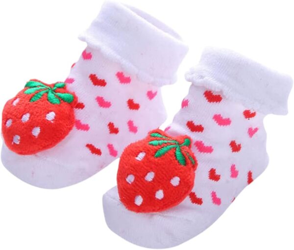 Baby Socks with Grips for Newborns and Toddlers, Non-Slip Toddler Socks, Infant, Boys and Girls, Soft Cotton Baby Socks 0-3,3-6, 6-12, 12-18 Months, Toddler Slipper Socks - Image 3