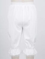 Kids Baby Girls Edwardian Victorian Pantaloons Lace Trim Bloomer Fancy Dress Pumpkin Pants Underpant - Image 3