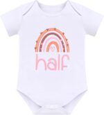 Cake Smash Outfit 1st Birthday Girl Rainbow Romper + Tutu Skirt + Headband 3pcs Set Two Year Old Girl Dress Photo Shoot Clothes - Image 3