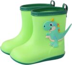 Boys 𝗪𝐞𝐥𝐥𝐢𝐞𝐬 Size 4 Children's Rain Shoes Boys and Girls Water Shoes Baby Rain Boots Water Boots in Large and Small Children Toddlers Children Football Trainers Kids